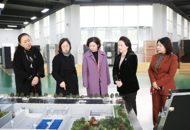 湖南省婦聯(lián)黨組書記、主席楊蘭英一行到華時(shí)捷科技調(diào)研
